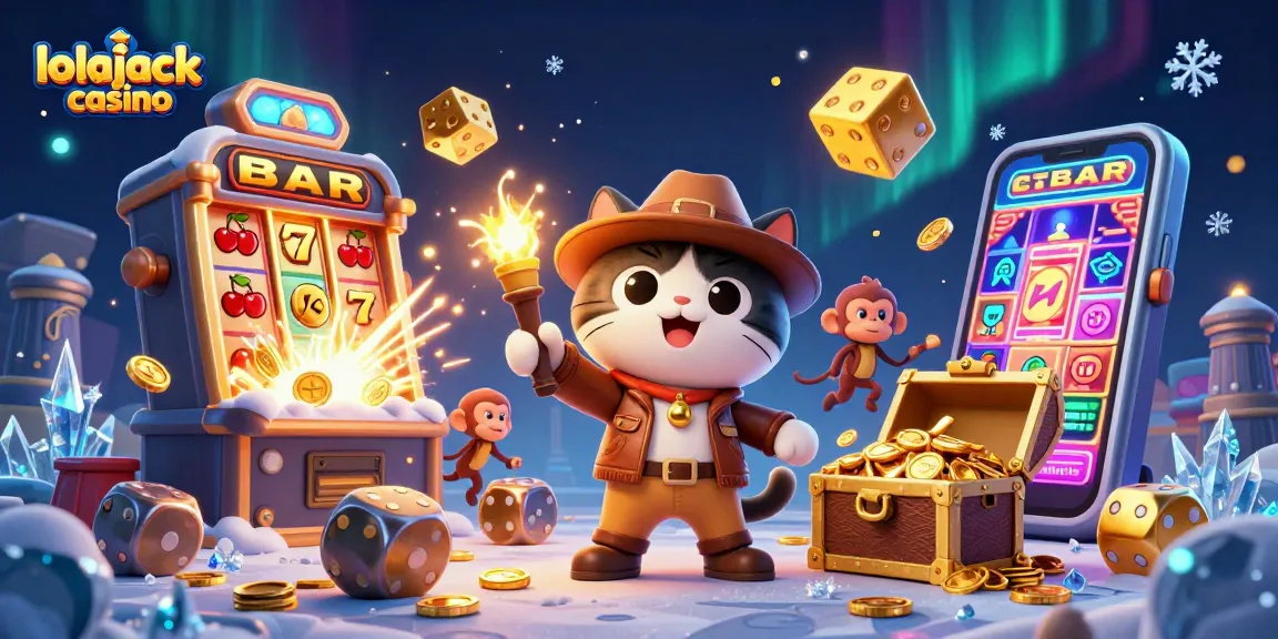 Experience the thrill at lolajack casino with iconic slots, golden artifacts, and dynamic gaming action.