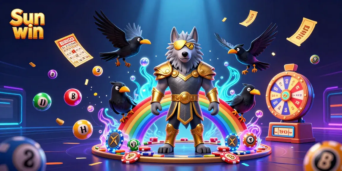Engage with Sun win's vibrant casino world, featuring dynamic characters and rich game elements.