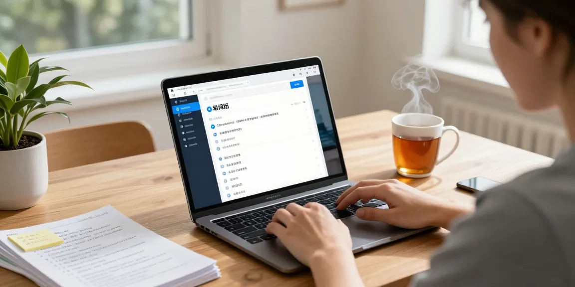 Exploring the Telegram Chinese Version in a warm home office, showcasing the app's settings.