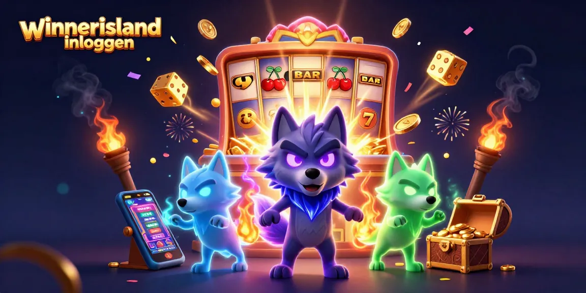 Experience thrilling gaming at winnerisland inloggen with a captivating casino scene filled with vibrant game elements.