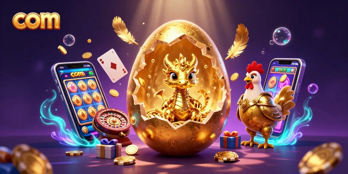 Win big at com with a golden dragon guarding poker chips and dynamic gaming elements!