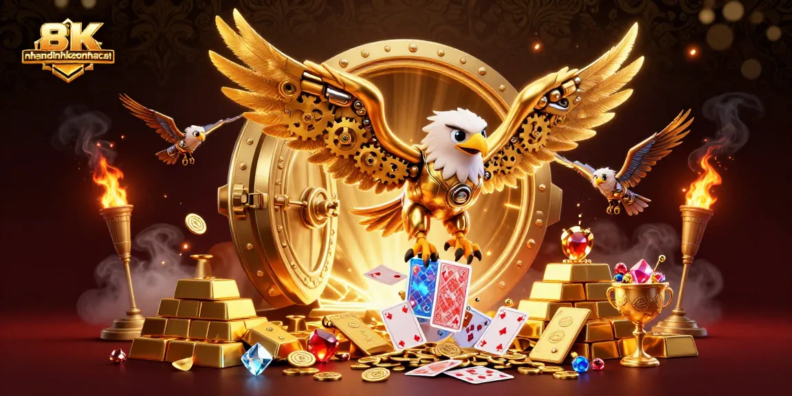 Place your bets with nhandinhkeonhacai's vibrant casino illustration capturing the thrill of gambling.
